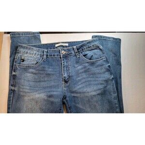 KanCan Mid Rise Skinny Jeans KC11214CHD Size 13 / 30 Medium Dark Wash Stretch